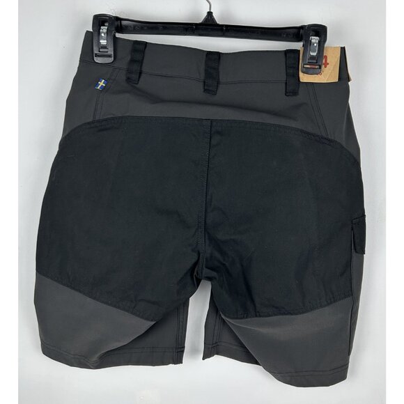 Fjallraven Nikka Curved Womens Shorts Black G1000 Size 26 Waist - Picture 2 of 16